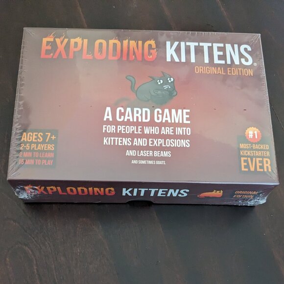 Exploding Kittens Card Game (NIB) - Picture 1 of 2